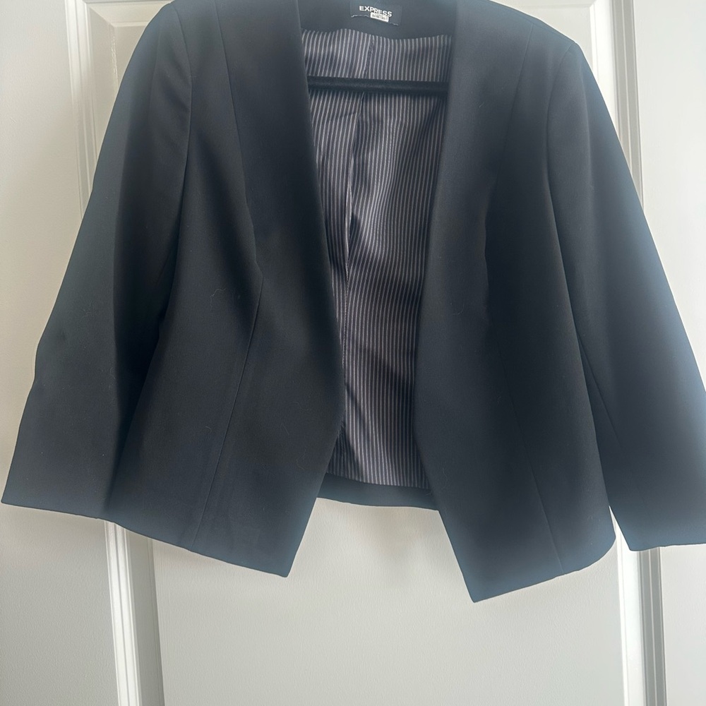 Express Women's Black Blazer
